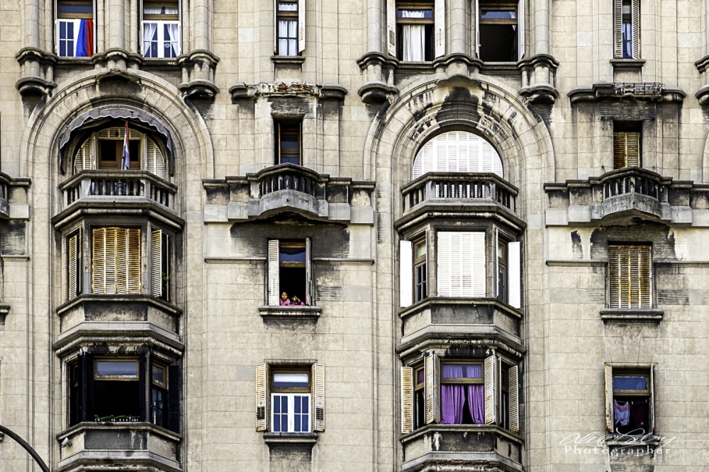 Turn-of-the-century Art Nouveau building, Montevideo