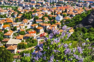 View from Fortress overlooking, Vidin Bulgaria