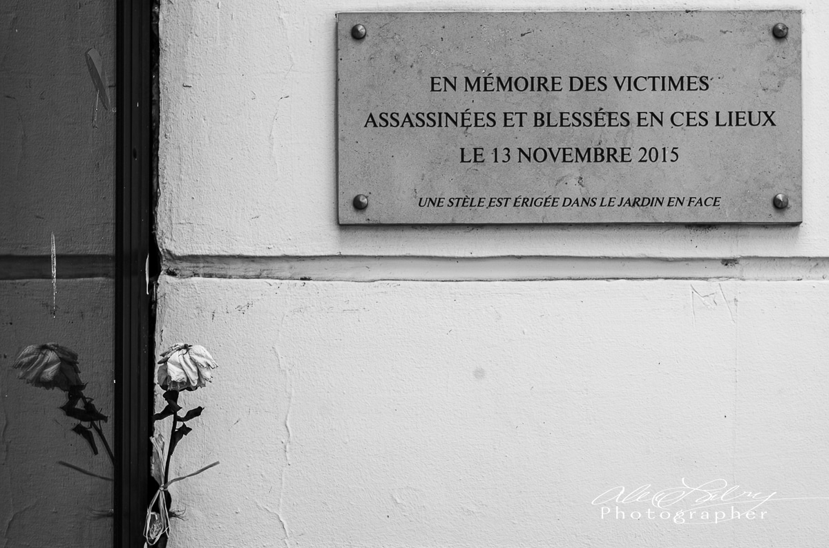 Memorial to Charlie Hebo, Paris, France, 2023