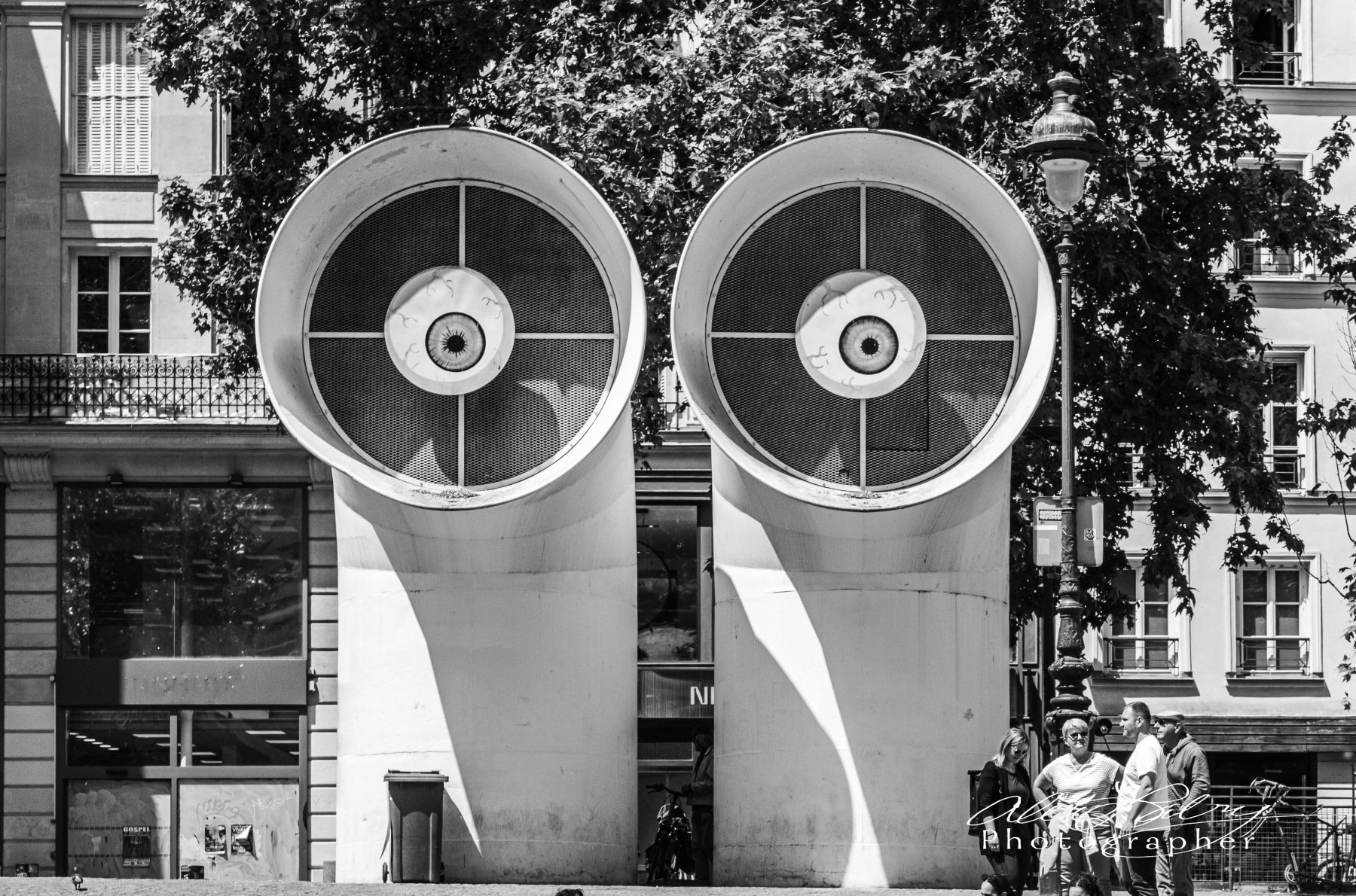 Pompidou Eyes, Paris, France