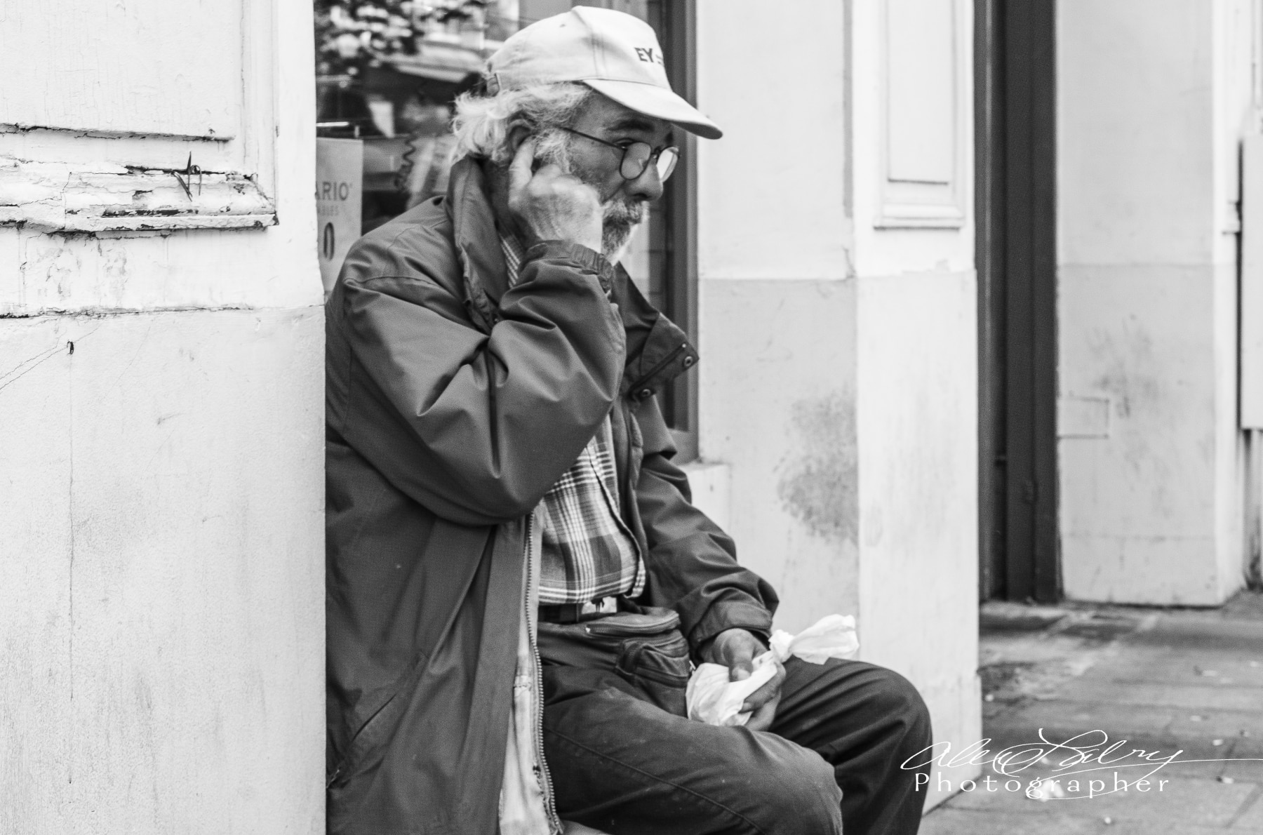 Street person, Paris, France