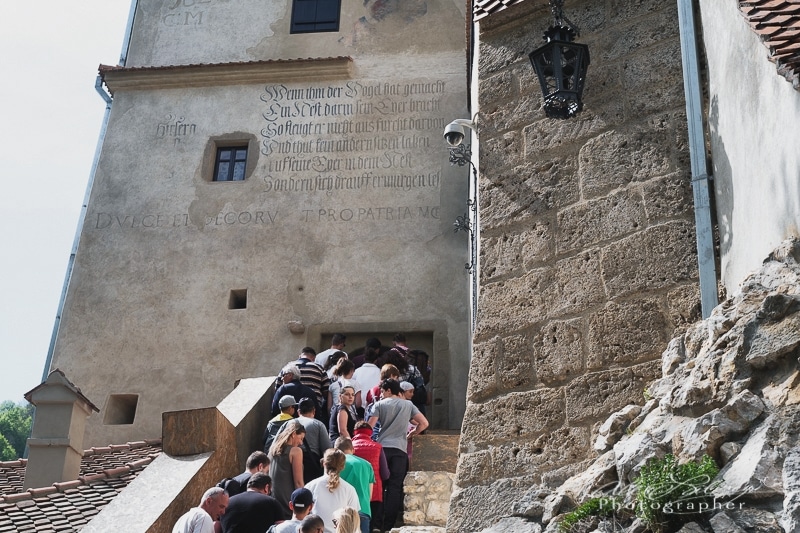Entrance to 'Dracula's' Castle